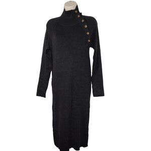 Isabel Maternity by Ingrid Isabel Ribbed Knit Dress Women Size XS Turtleneck NEW